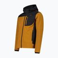 Men's softshell jacket CMP 3A01787N Zip Hood caramel/antracite 3