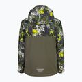 Children's ski jacket CMP 36W0714P Fix Hood olive/acido 3