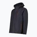 Men's insulated jacket CMP 36Z2257D Zip Hood Detachable Inn antracite 3