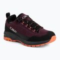 Women's trekking boots CMP Vertyx Low Waterproof blackberry/marigold