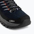 Women's trekking boots CMP Rigel 2.0 Low Waterproof b.blue/ghiaccio/marigold 7
