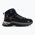 Women's trekking boots CMP Rigel 2.0 Mid Waterproof b.blue/ghiaccio/marigold 2