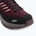 Children's trekking boots CMP Rigel 2.0 Low Waterproof black berry/amaranto 7