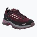 Children's trekking boots CMP Rigel 2.0 Low Waterproof black berry/amaranto