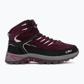 Children's trekking boots CMP Rigel 2.0 Mid Waterproof black berry/amaranto 2