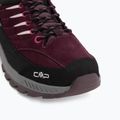 Children's trekking boots CMP Rigel 2.0 Mid Waterproof black berry/amaranto 7