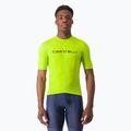 Men's Castelli Prologo Lite electric lime/ deep green cycle jersey
