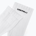 Cycling leg sleeves Castelli Fast Legs white/black 5
