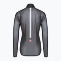 Women's cycling jacket Castelli Squall Shell W light black/silver gray 2