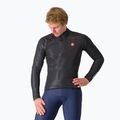 Men's cycling jacket Castelli Squall Shell light black/silver gray