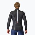 Men's cycling jacket Castelli Squall Shell light black/silver gray 3
