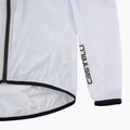 Men's cycling jacket Castelli Squall Shell silver gray/black 4