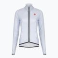 Women's cycling jacket Castelli Squall Shell W silver gray/black