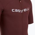 Men's Castelli Prologo Lite deep bordeaux/ silver gray cycling jersey 3