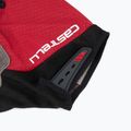 Men's Castelli Entrata V rich red cycling gloves 5