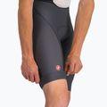 Men's Castelli Competizione 2 dark gray cycling shorts 4