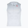 Men's Castelli Free Speed 3 white/silver gray cycle jersey