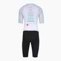 Women's cycling suit Castelli Free Sanremo 3 SS W white/black 2