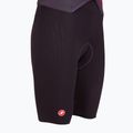 Women's cycling suit Castelli Free Sanremo 3 SS W dark night shade/vivid orange-bright rose 4