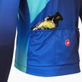 Men's cycling longsleeve Castelli Amplify Thermal belgian blue/azzurro italia/pool blue 5
