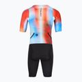 Men's cycling suit Castelli Free Sanremo 3 paprika/winter sky/black 2