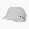 Cycling cap Castelli Logo white