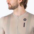 Men's cycling jersey Castelli Drittone Logo clay/belgian blue 4