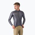 Men's cycling jacket Castelli Aria Shell 2 silver gray/dark gray