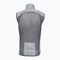 Men's cycling vest Castelli Aria Shell 2 silver gray/dark gray 2