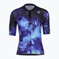 Women's cycling jersey Castelli Cosmic Vortex multicolor violet blue