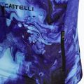 Women's cycling jersey Castelli Cosmic Vortex multicolor violet blue 4