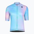 Women's cycling jersey Castelli Cosmic Vortex multicolor pink green
