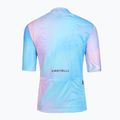 Women's cycling jersey Castelli Cosmic Vortex multicolor pink green 2