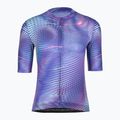 Women's cycling jersey Castelli Cosmic Vortex multicolor ultraviolet rose