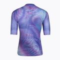 Women's cycling jersey Castelli Cosmic Vortex multicolor ultraviolet rose 2