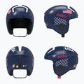 Ski helmet Briko Vulcano 2.0 USA Mips shiny blue/white/cardinal red 9