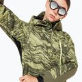 Oakley TNP TBT Insulated duality swirl dbl green women's snowboard jacket 5