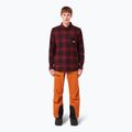 Men's Oakley Butter Flannel Shirt black/grenache check 2