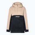 Oakley women's TNP Nose Grab Softshell Hoodie humus/blackout
