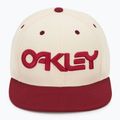 Oakley Mark III men's baseball cap arctic white/iron red 2