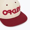 Oakley Mark III men's baseball cap arctic white/iron red 3
