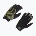 Oakley Drop In MTB Glove 2.0 black/lt green cycling glove 5