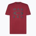 Men's Oakley Bark Ellipse Tee iron red