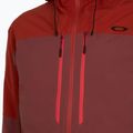 Men's ski jacket Oakley Canopy Pro Insulated flame red/rosewood 3