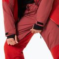 Men's ski trousers Oakley Canopy Pro Insulated flame red/rosewood 7