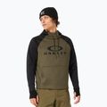 Men's snowboard sweatshirt Oakley Sierra DWR Fleece Hoody 2.0 army green