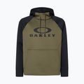 Men's snowboard sweatshirt Oakley Sierra DWR Fleece Hoody 2.0 army green 6