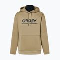 Men's snowboard sweatshirt Oakley Rider Long 2.0 Hoodie pebble 7