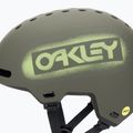 Helmet Oakley Street1 EU matte dark brush stencil 7