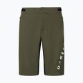 Men's cycling shorts Oakley Free Ride army green
